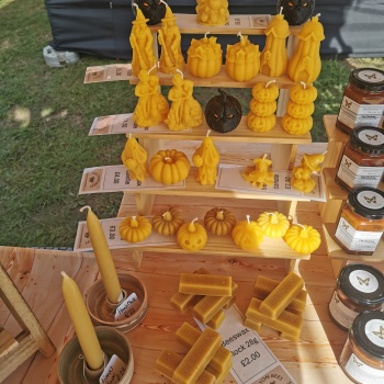 bees wax candles